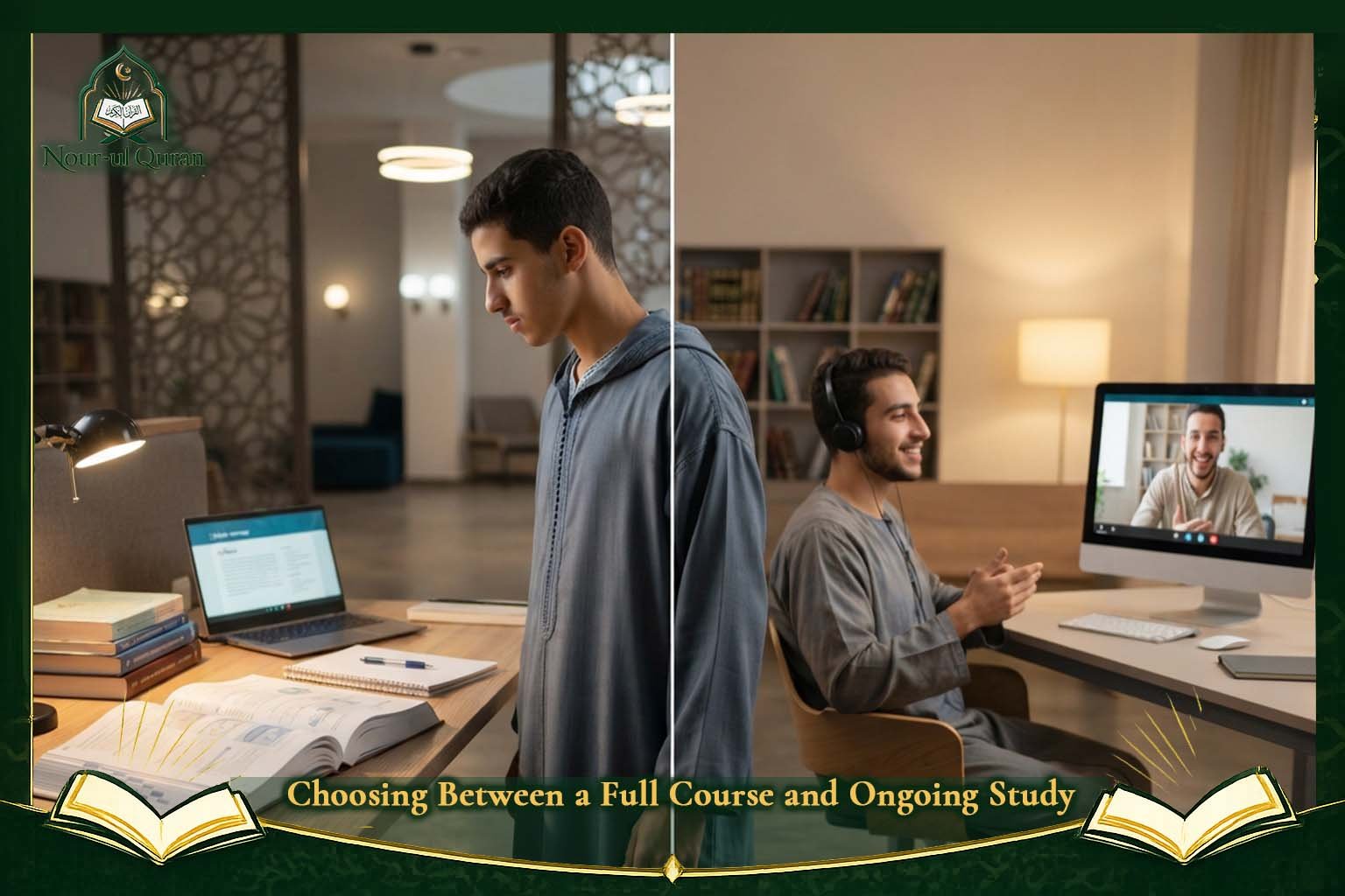 Choosing Between a Full Course and Ongoing Study
